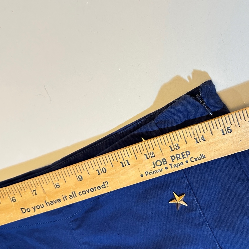DC Comics Women's Navy Blue High-Waist Star Stud Shorts - Picture 8 of 9